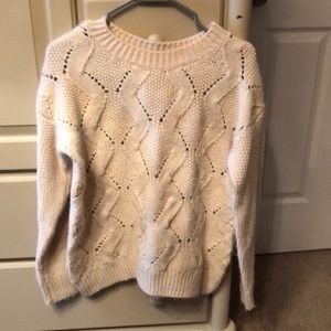 H&M cable knit sweater.